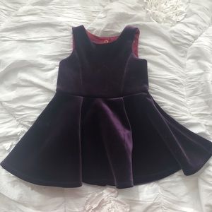 Royal 👑 Purple Velvet Dress